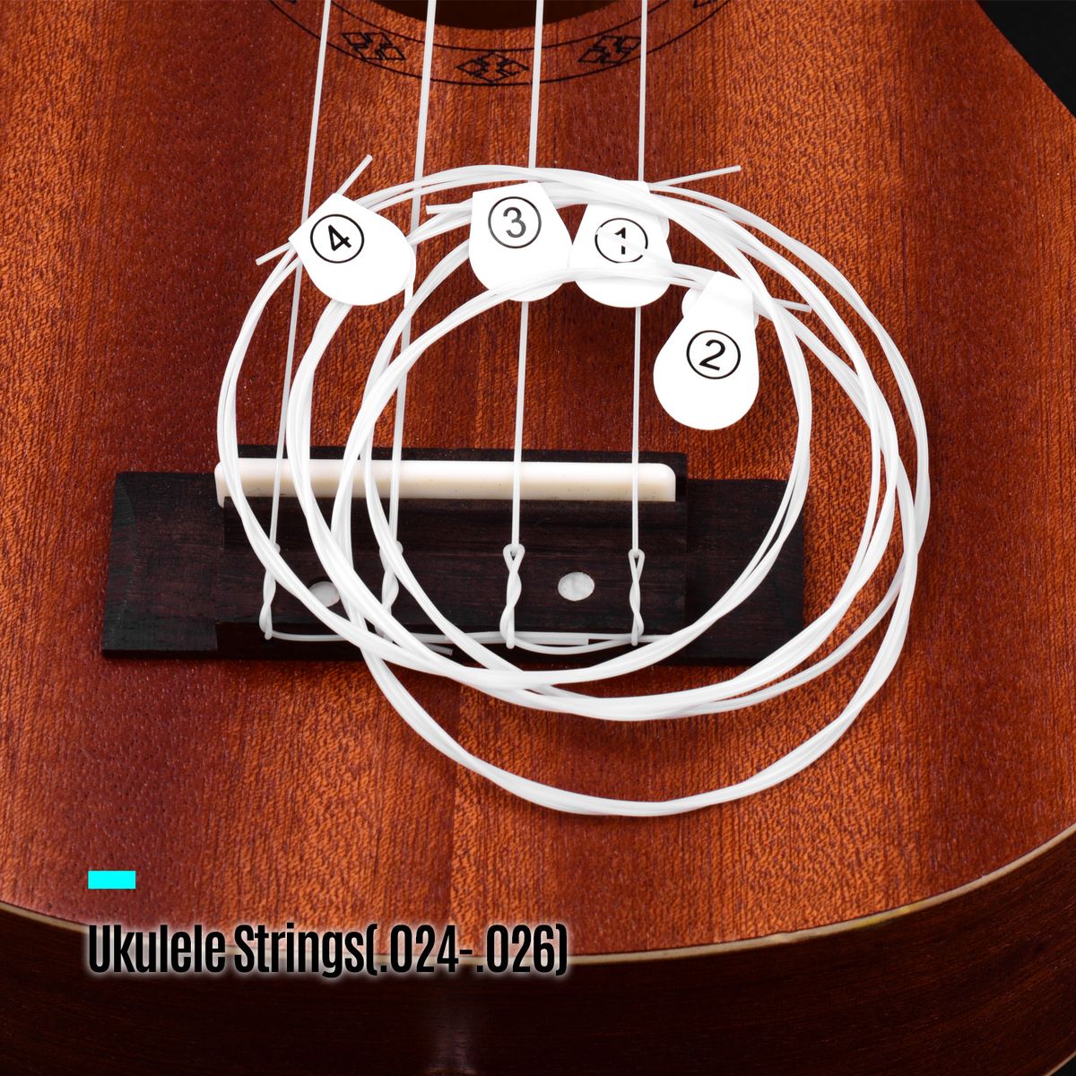 Nylon Ukulele Strings Set 4 Strings Set(.024-.026)