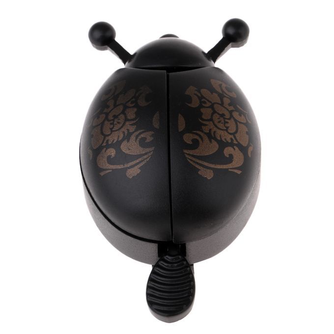 Childrens Kids Bike Bell Mountain Bicycle Novelty Ladybug Bug Black