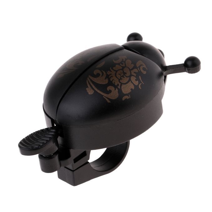 Childrens Kids Bike Bell Mountain Bicycle Novelty Ladybug Bug Black