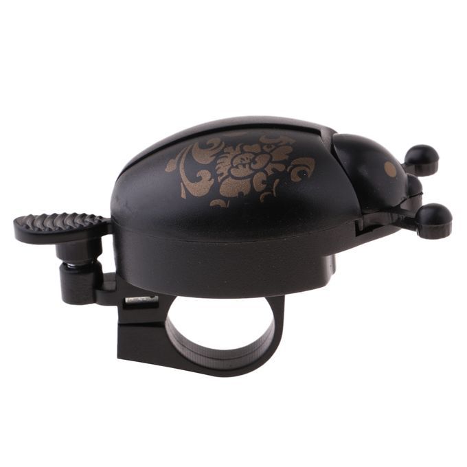 Childrens Kids Bike Bell Mountain Bicycle Novelty Ladybug Bug Black