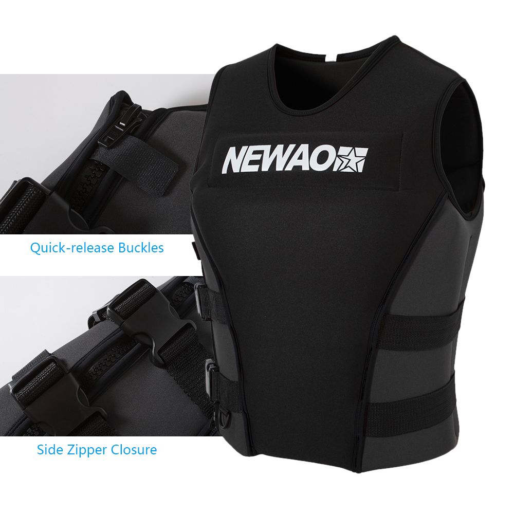 Adults Life Jacket Neoprene Safety Life Vest For Water Ski