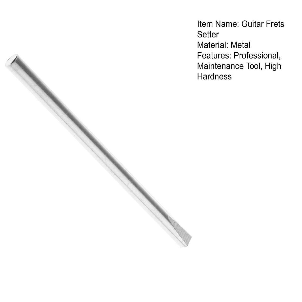 Guitar Frets Setter Precision Fret Wire Setter Tool for Guitar Ukulele Silver
