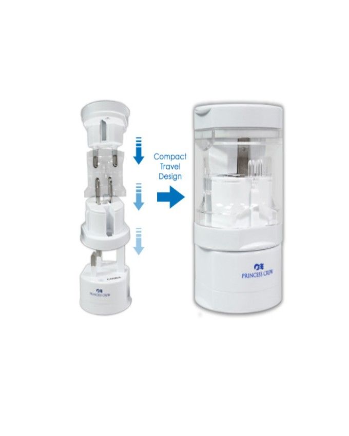 Universal Compact Plug Adaptor  EU US UK AU