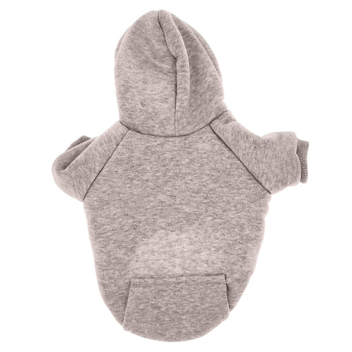 Small Dog Hoodie with Legs Cozy Paws Pet Hoodie Stylish for Dogs Grey