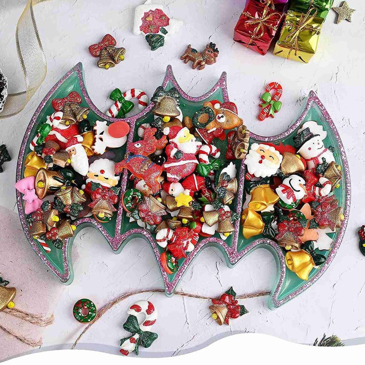 Box Resin Mold Silicone Storage Box Epoxy Casting Mold Suitable for DIY Jewelry Container Resin Decoration