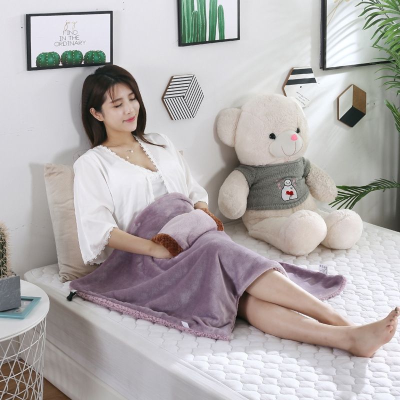 5V USB Electric Blanket Warmer Knee Pad 60x80cm
