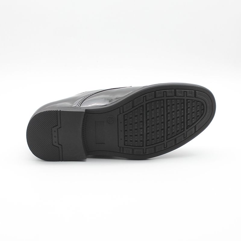 Boys Slip On Monk Strap School Uniform Formal Black Shoes