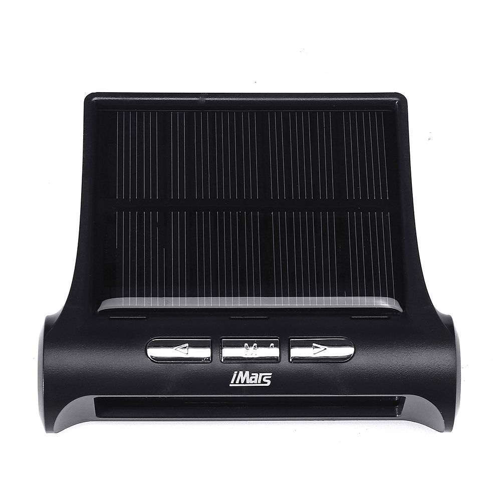 Imars 5v Car Solar Wireless Tpms Tyre Tire Pressure Monitor