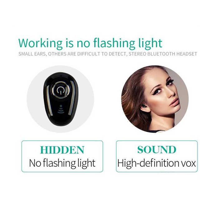Mini Invisible Wireless Earphone Noise Cancelling Bluetooth Headphone T WS Headset With Mic