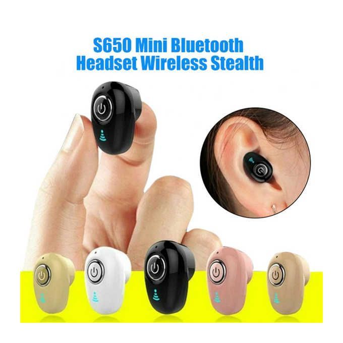 Mini Invisible Wireless Earphone Noise Cancelling Bluetooth Headphone T WS Headset With Mic