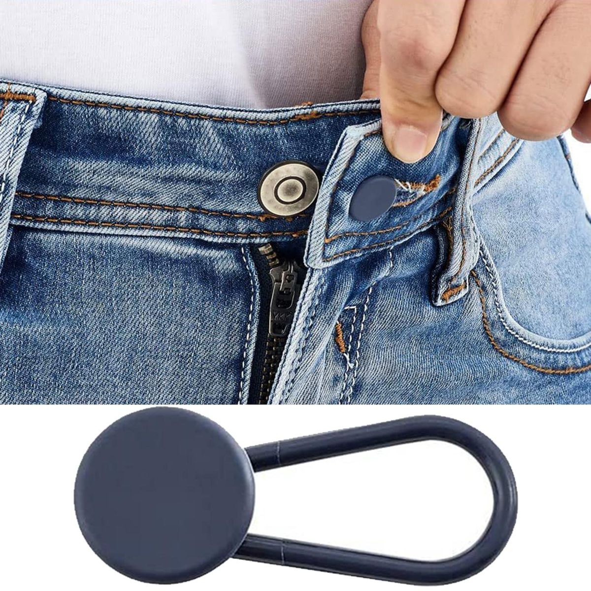 12PcsSet Pants Waist Extender Multifunction Pants Waist Extender