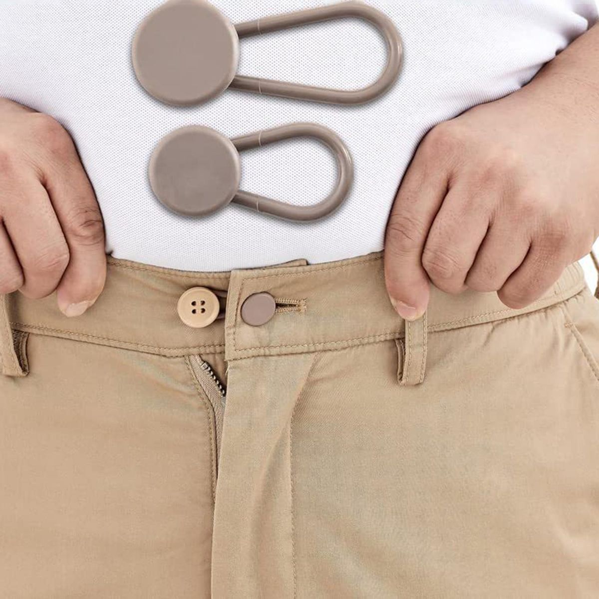 12PcsSet Pants Waist Extender Multifunction Pants Waist Extender
