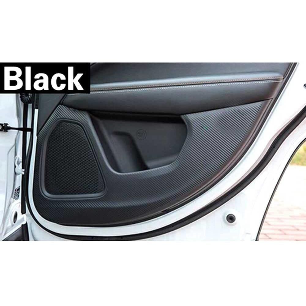Car Inner Door Anti-Kick Pad Protection Side Edge ,Carbon