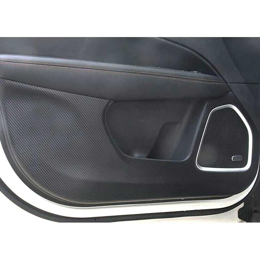 Car Inner Door Anti-Kick Pad Protection Side Edge ,Carbon