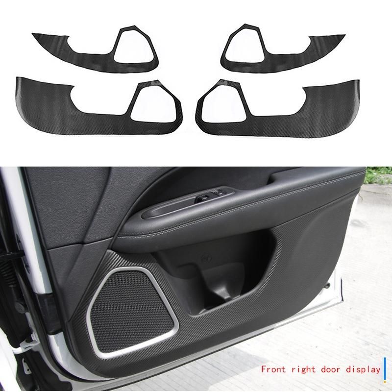 Car Inner Door Anti-Kick Pad Protection Side Edge ,Carbon
