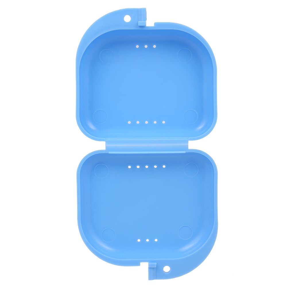 Denture Box Denture Case Dental False Teeth Cleaning Box