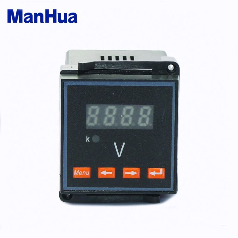 Manhua New Product Single Phase Voltmeter High Quality Digital MHV015