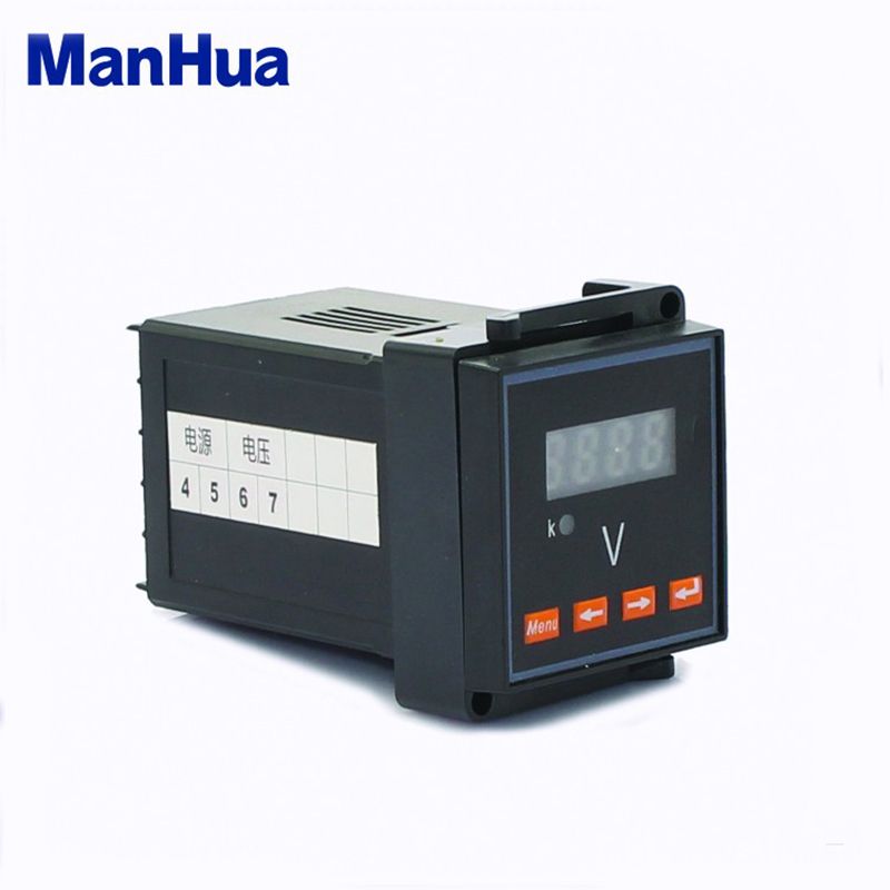 Manhua New Product Single Phase Voltmeter High Quality Digital MHV015