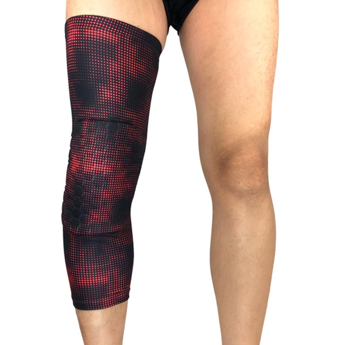 Knee Pad Long Compression Knee Sleeve Red