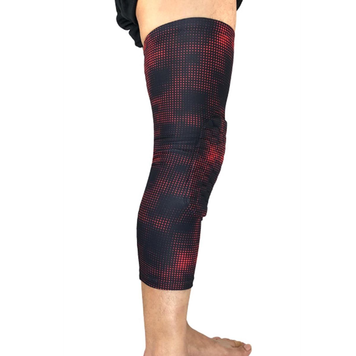 Knee Pad Long Compression Knee Sleeve Red