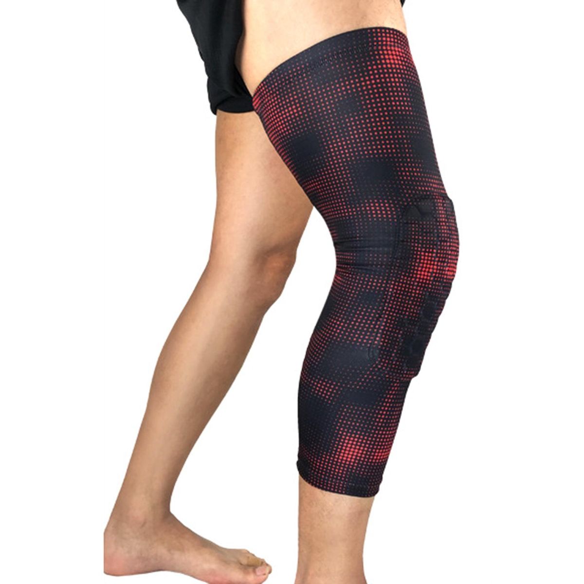 Knee Pad Long Compression Knee Sleeve Red
