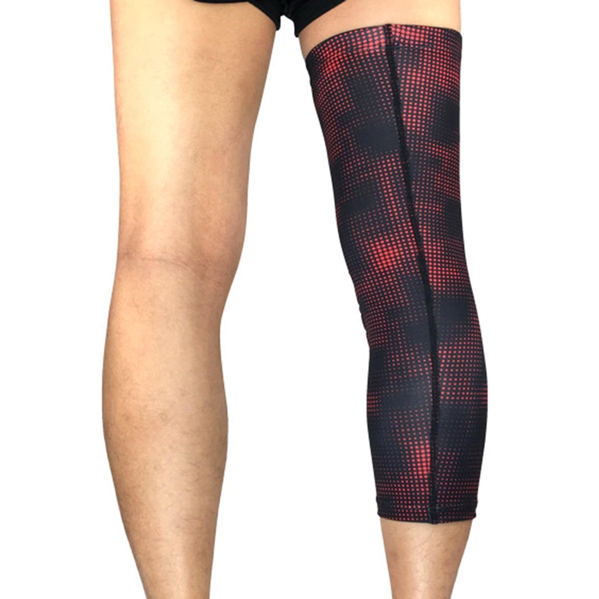 Knee Pad Long Compression Knee Sleeve Red