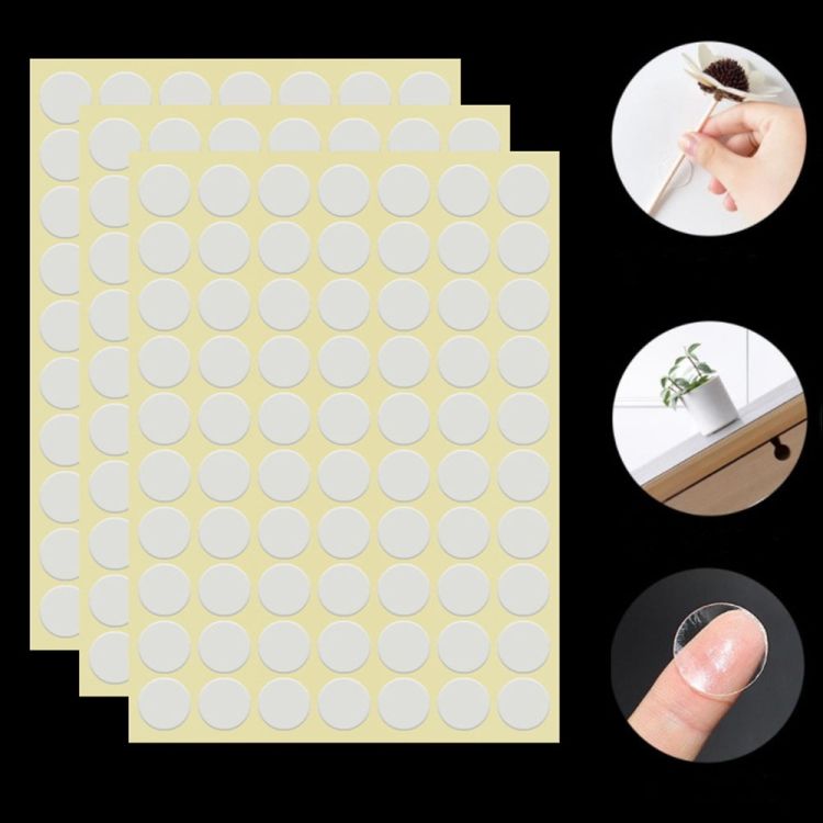 1000 PCS 8x0.5mm Acrylic Double-sided Tape