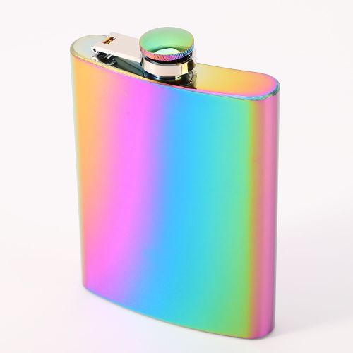 Outdoor Stainless Steel Pitcher HIP FLASK-8oz