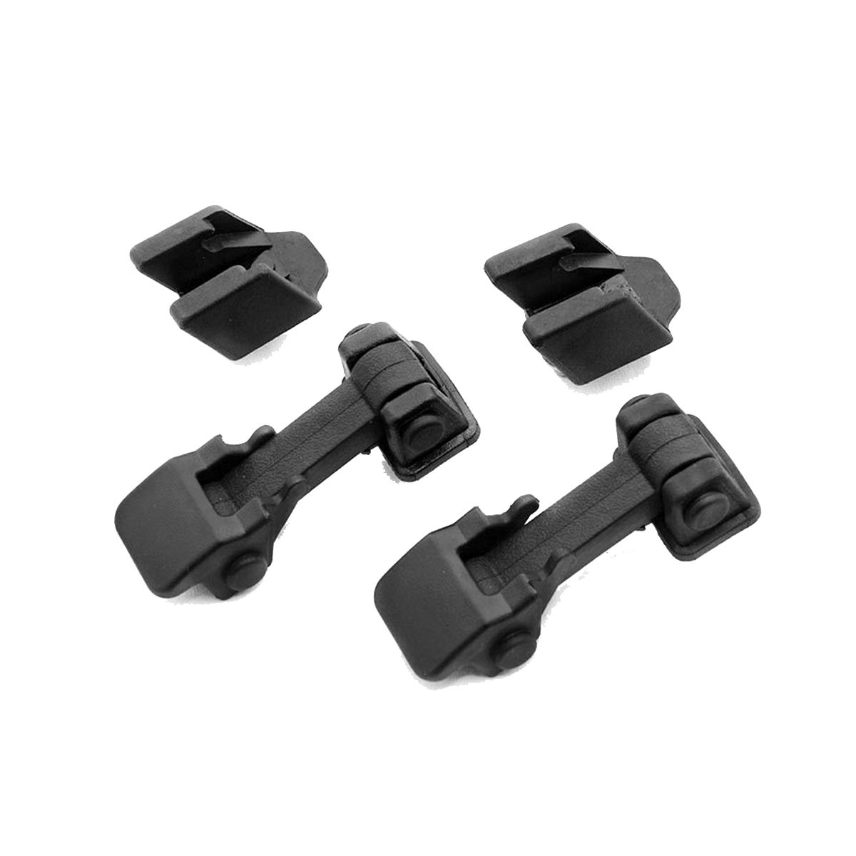 4PCS 55395653AF Bracket Latches Hood Lock 55395653AC for Wrangler JK 2007-2018 Car Accessories 55395653AB