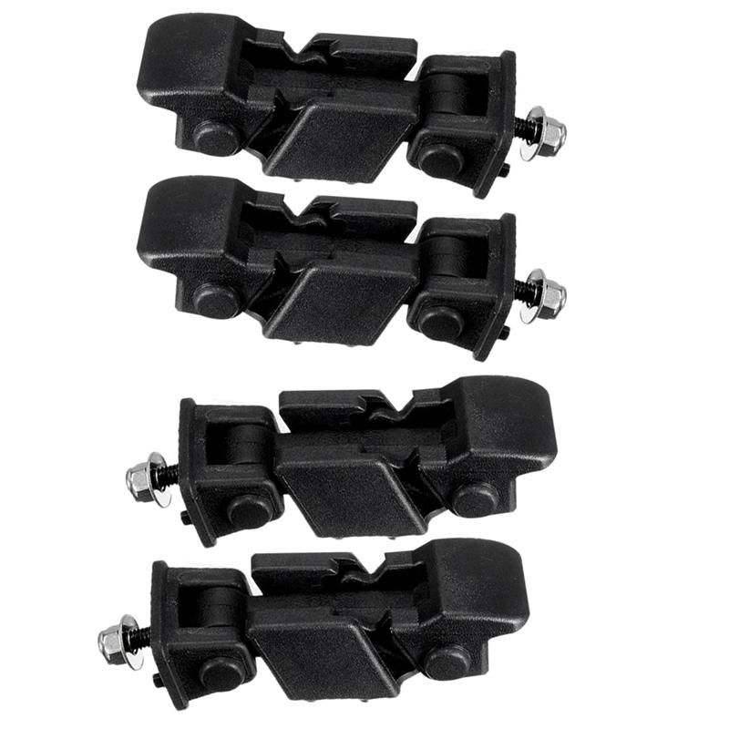 4PCS 55395653AF Bracket Latches Hood Lock 55395653AC for Wrangler JK 2007-2018 Car Accessories 55395653AB