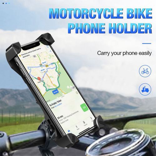 Anti Shake 360 Rotation Phone Mount Bracket Bicycle Holder