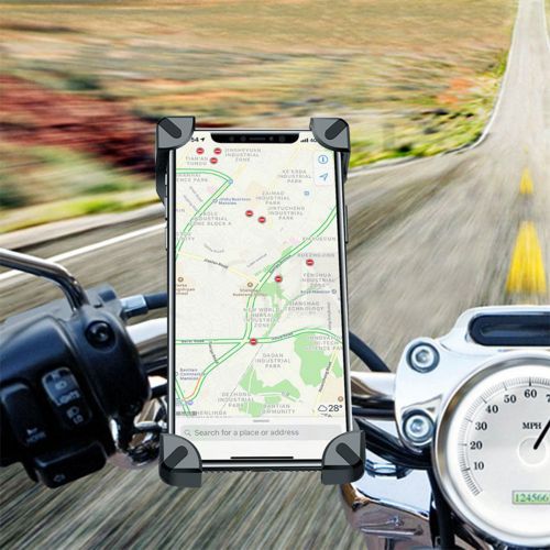 Anti Shake 360 Rotation Phone Mount Bracket Bicycle Holder
