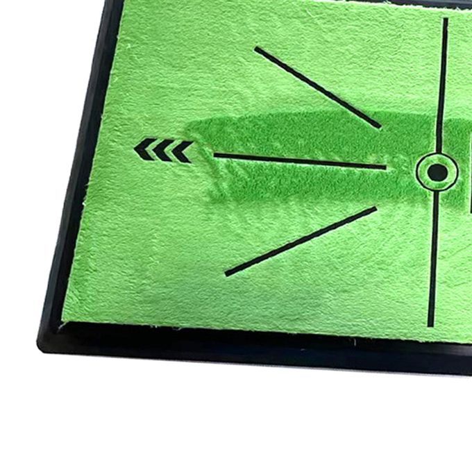 Golf Practice Mat Swing Training Pad Chipping For Indoor Full Track