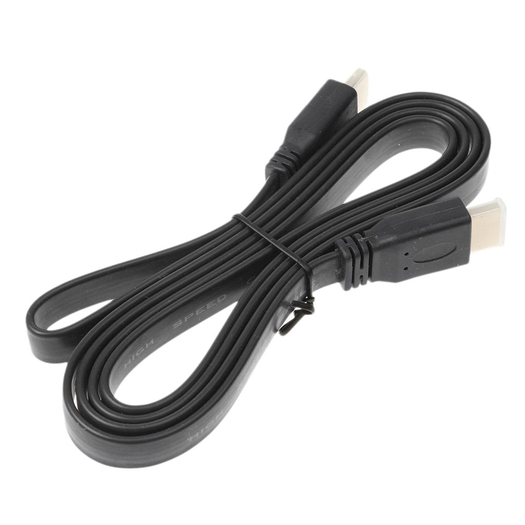 1.5M Flat   To HMDI Video Cable High Speed 1080p 3D HDTV Cable