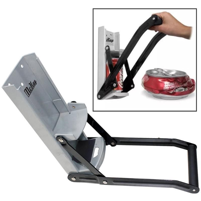 16 Oz Crusher Eco-Friendly Can Opener Bottle & Aluminum