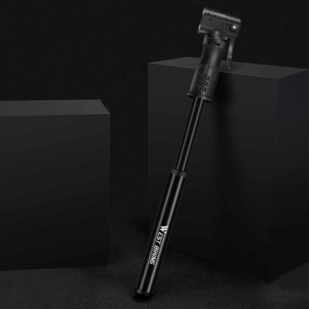 Mini 100PSI Foot Bicycle Tire Pump Portable Mountain Bike