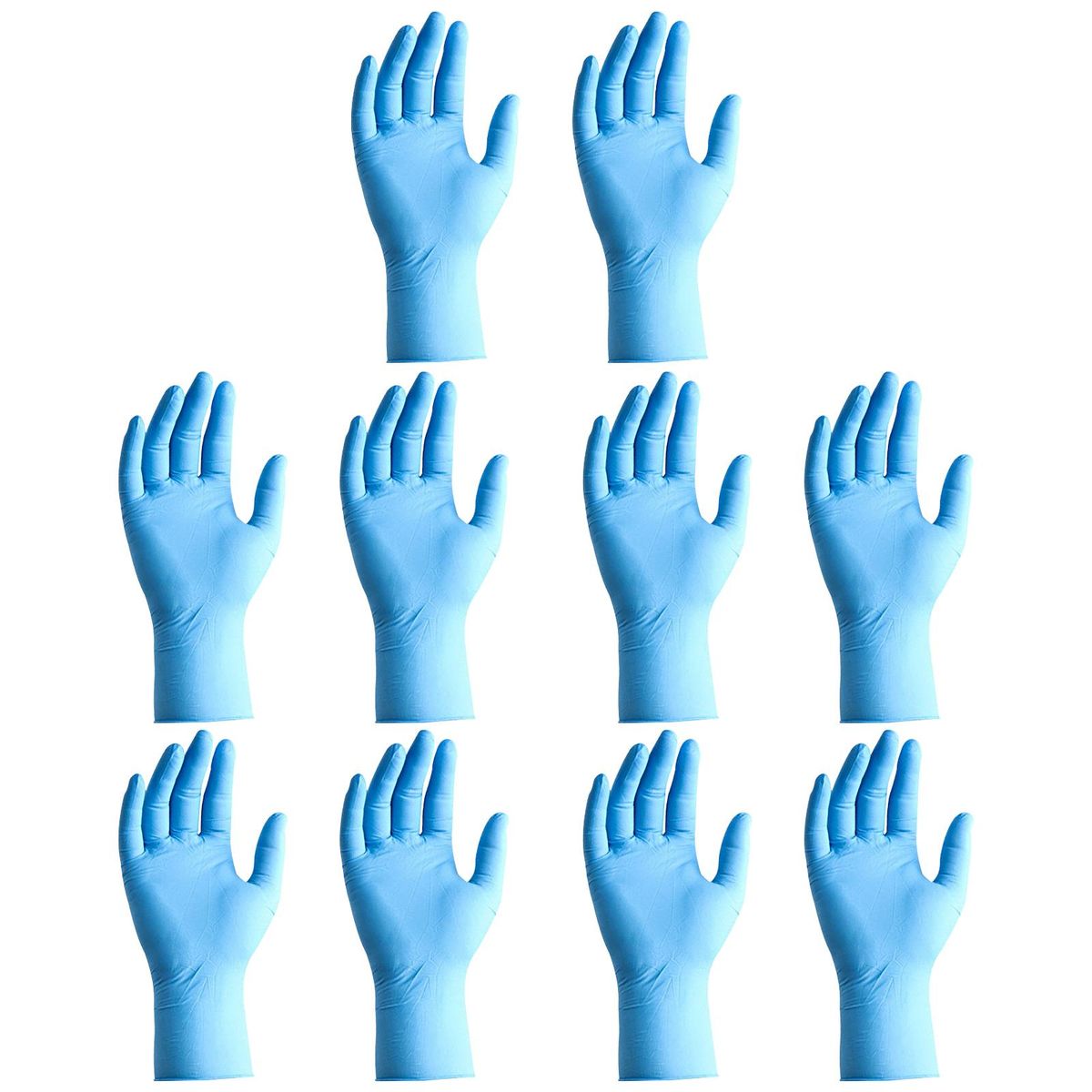 5 Pairs Exam High-elastic Powder-free Nitrile