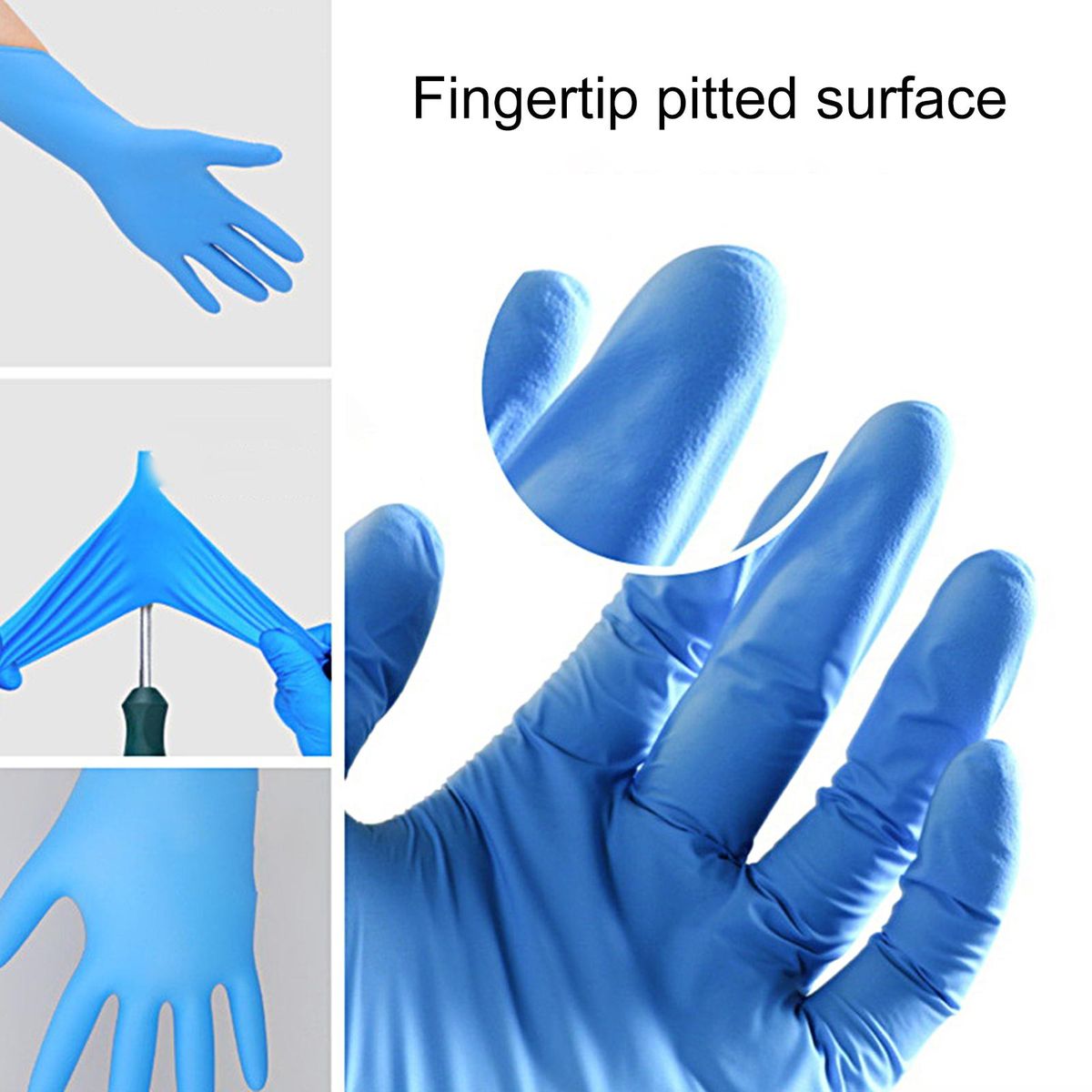 5 Pairs Exam High-elastic Powder-free Nitrile