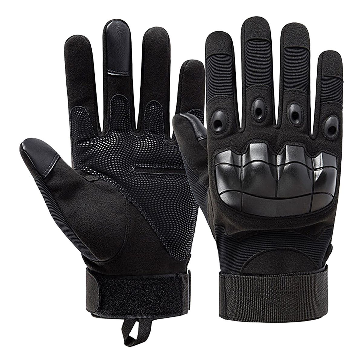 1 Pair Touch Screen Sports Protective Fitness Military Black