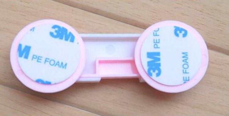 Safety Cabinet Locks 4 Pcs Children Drawer Cupboard Refrigerator Door Desk Plastic Protection