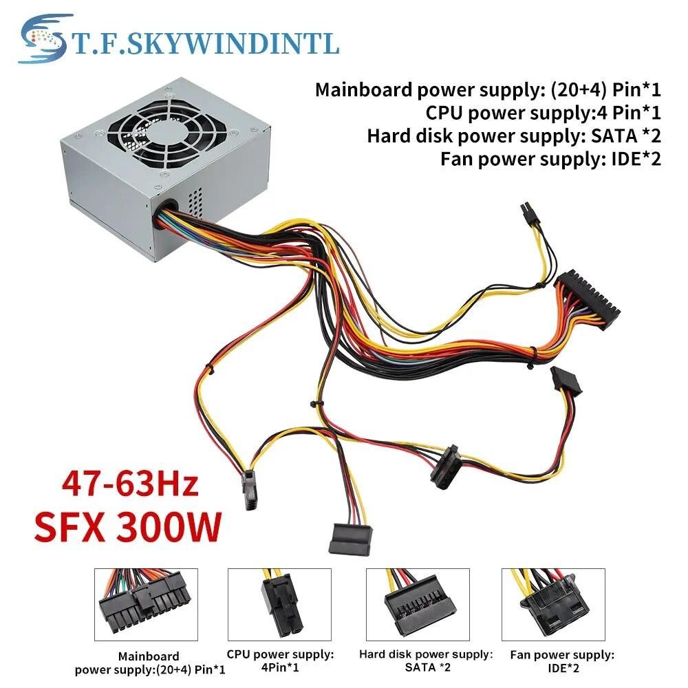 SFX 300W PC Power Supply For PC Desktop PSU SFX Micro ATX mini itx power 300W SFX PSU