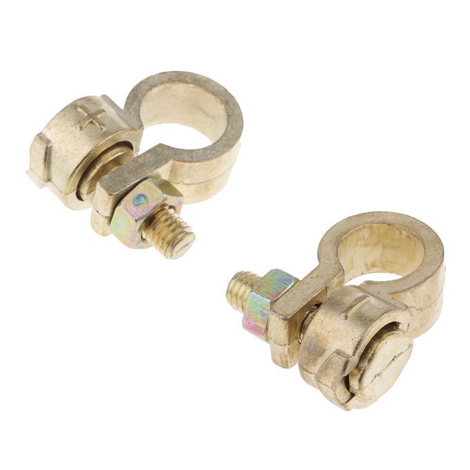 Car Auto Positive Negative Port Battery Terminals Clamp Connector Clip