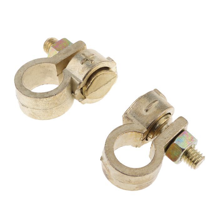 Car Auto Positive Negative Port Battery Terminals Clamp Connector Clip