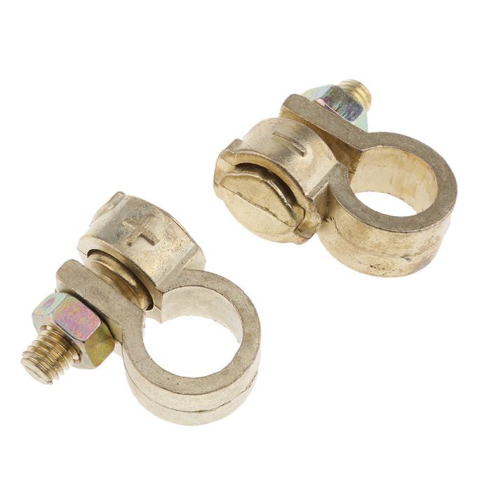 Car Auto Positive Negative Port Battery Terminals Clamp Connector Clip