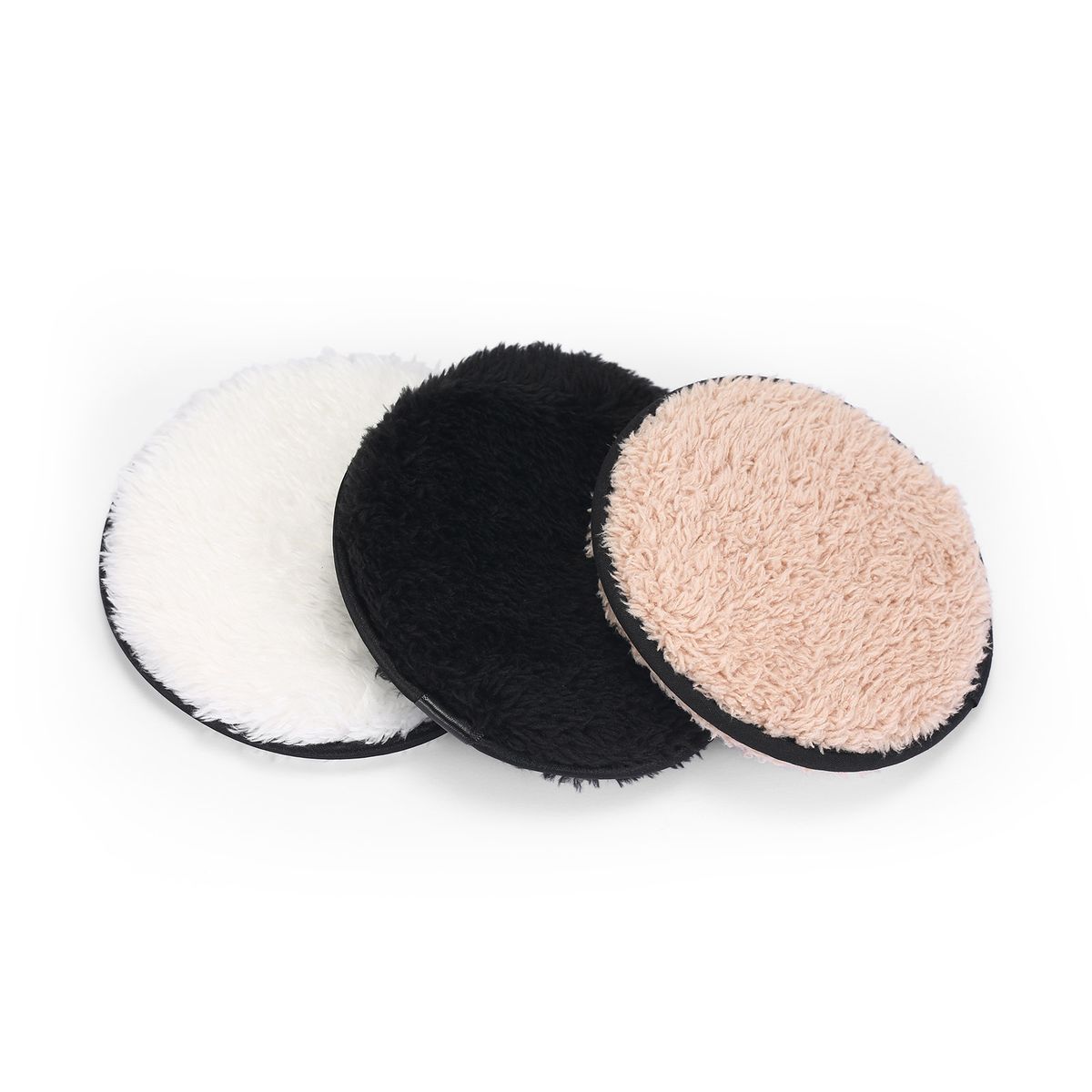 3Pcs Makeup Remover Pads Microfiber Reusable Face Towel