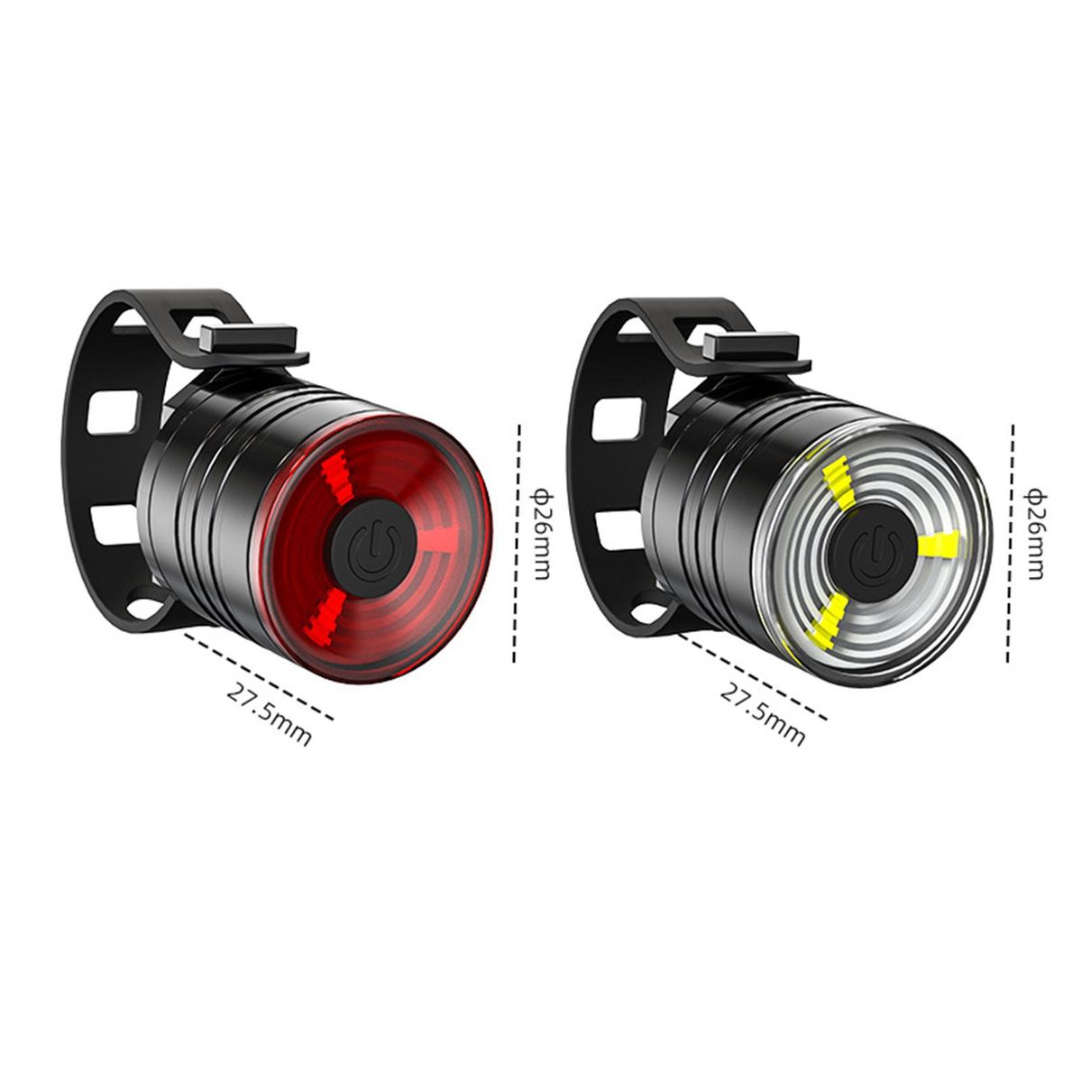 Bike Lights Front And Back MTB Bicycle Lights LED Headlight Red White
