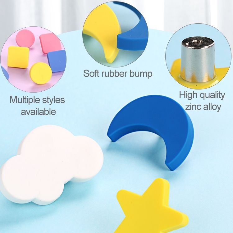5 PCS Cartoon Children Drawer Cabinet Handle