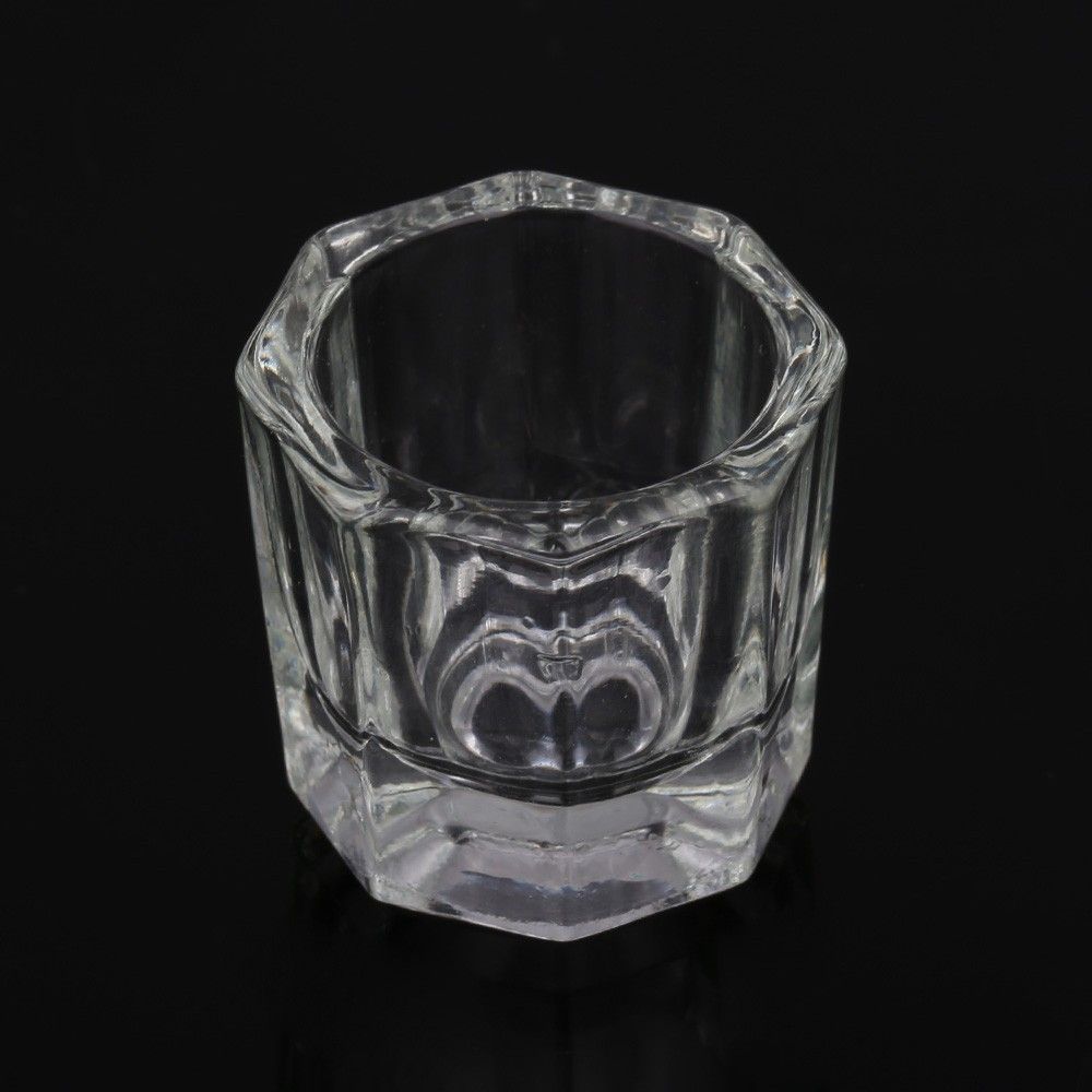 Nail Art Acrylic Liquid Powder Dappen Dish Glass Crystal Cup