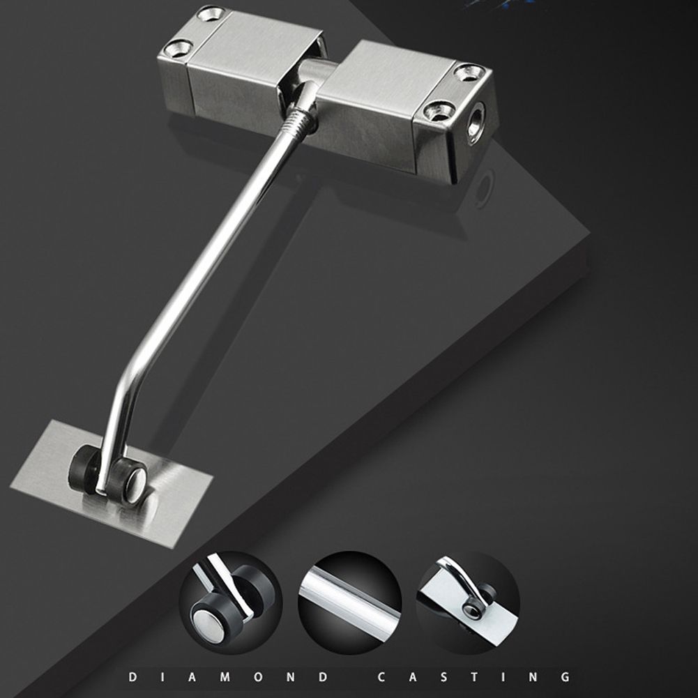 Stainless Steel Simple Door Closer Home Hotel Office