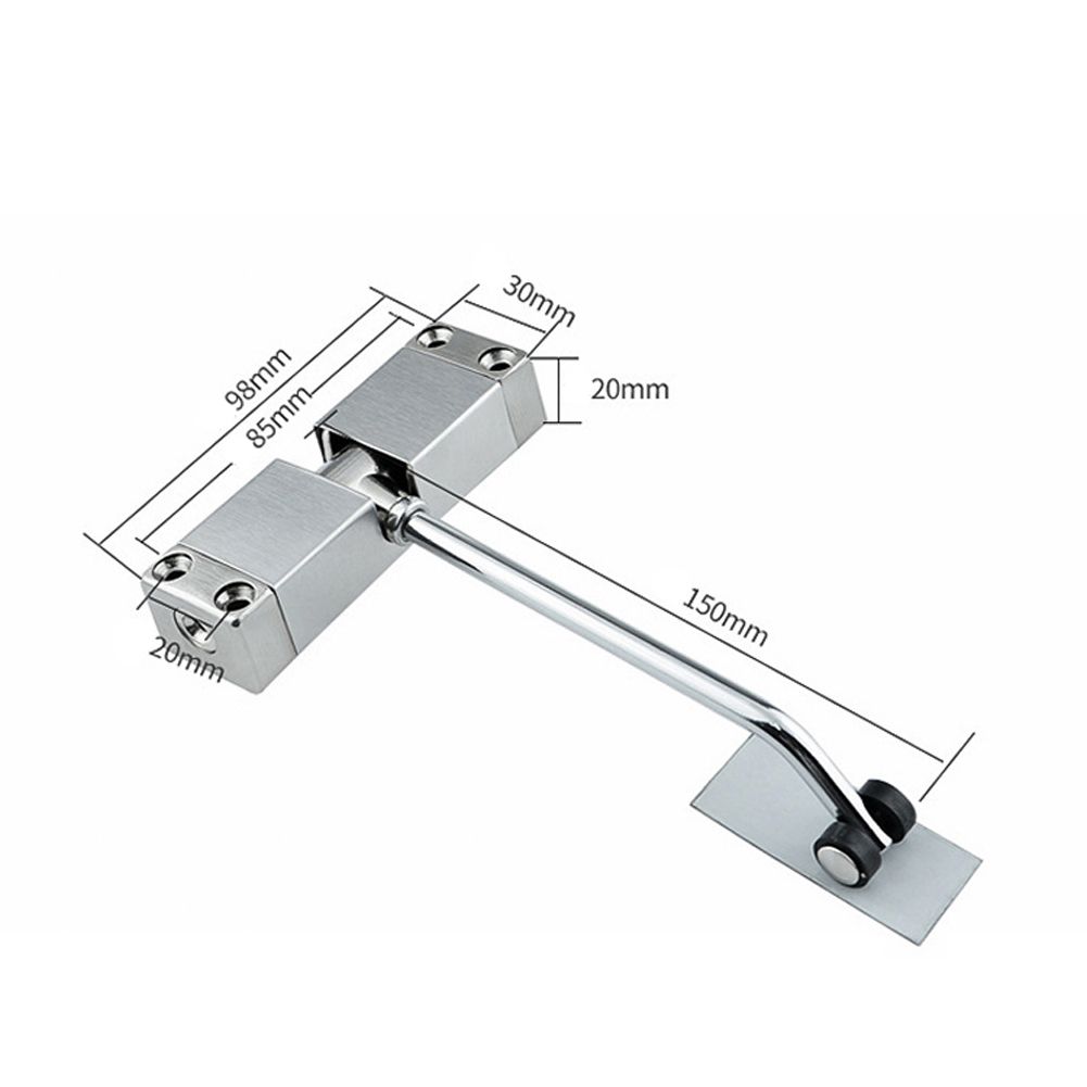 Stainless Steel Simple Door Closer Home Hotel Office